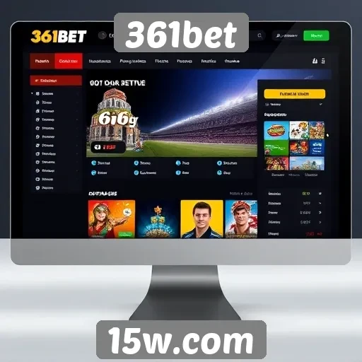 Avaliação da interface do usuário do site 361bet
